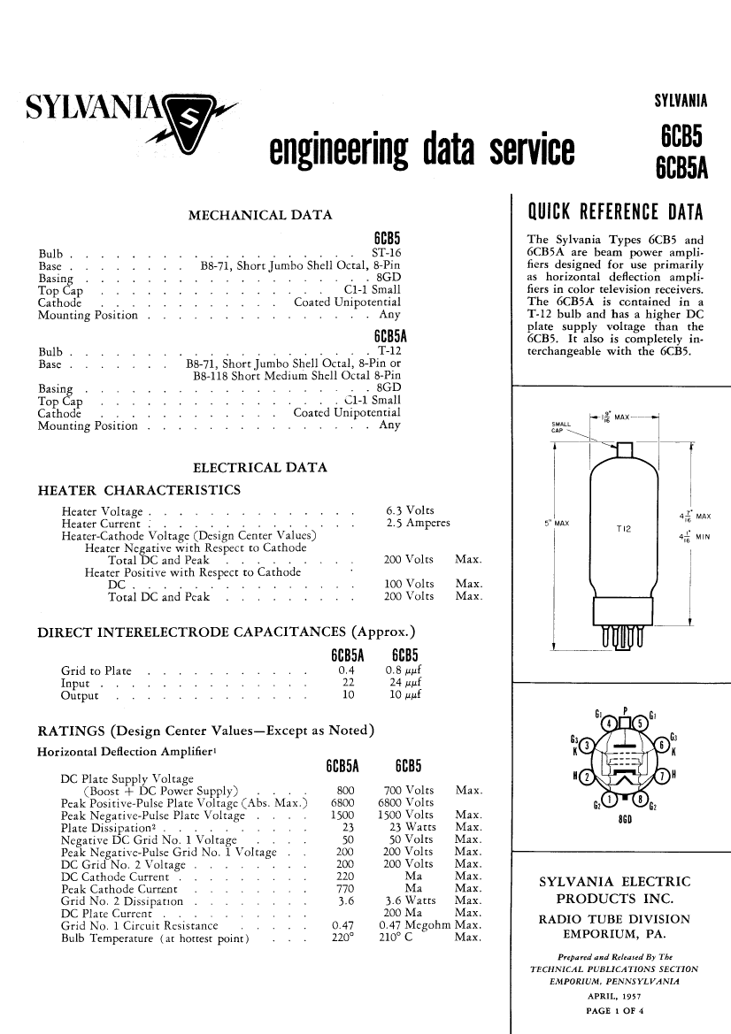 6CB5,6CB5 pdf中文资料,6CB5引脚图,6CB5电路-Datasheet-电子工程世界