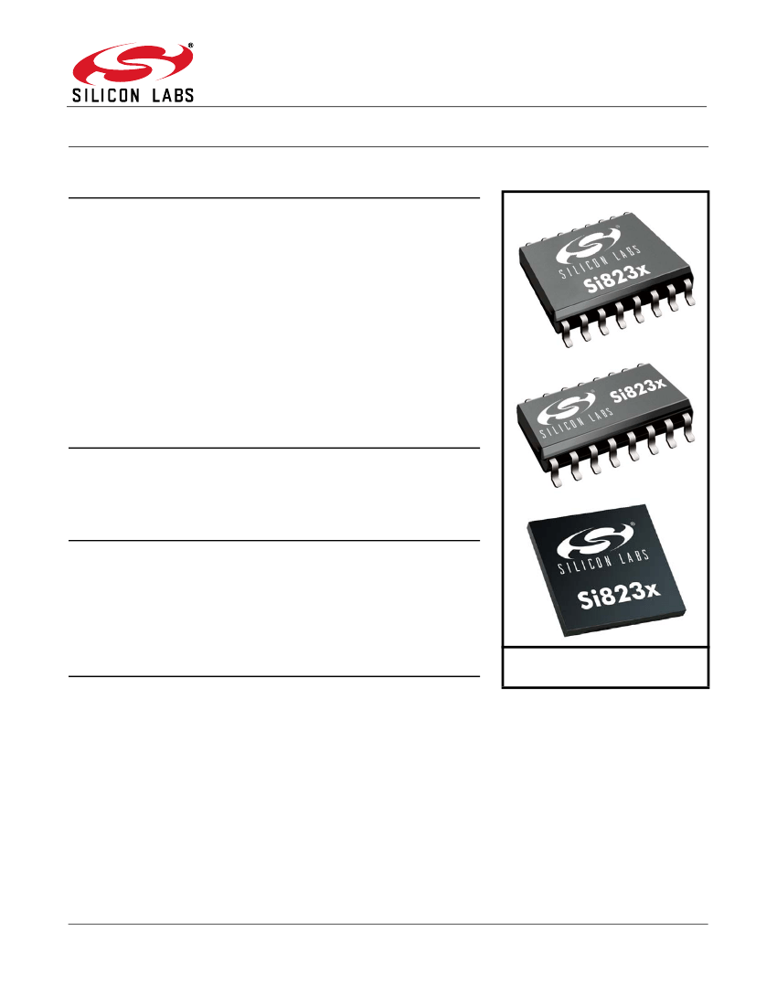 SI8233,SI8233 pdf中文资料,SI8233引脚图,SI8233电路-Datasheet-电子工程世界