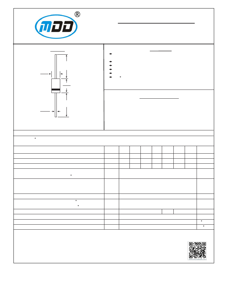 FR207,FR207 pdf中文资料,FR207引脚图,FR207电路-Datasheet-电子工程世界