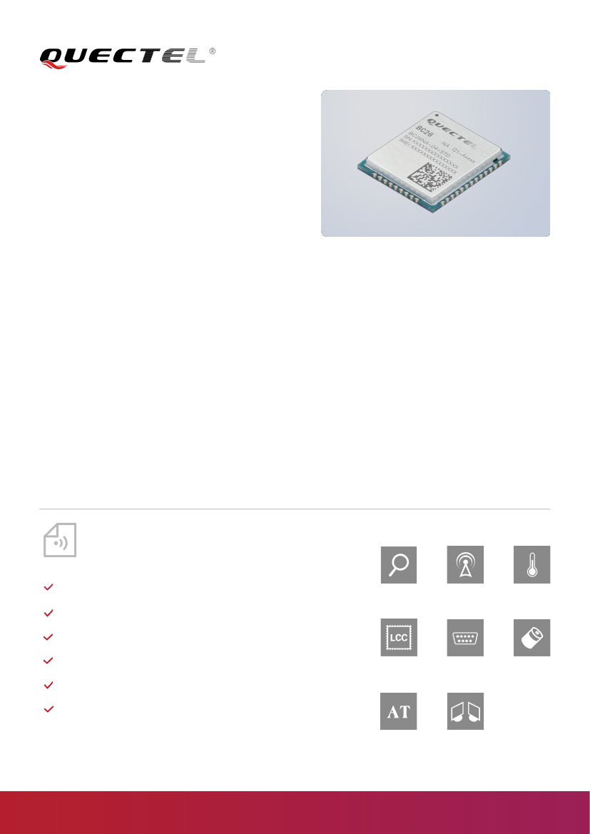 BC26,BC26 pdf中文资料,BC26引脚图,BC26电路-Datasheet-电子工程世界
